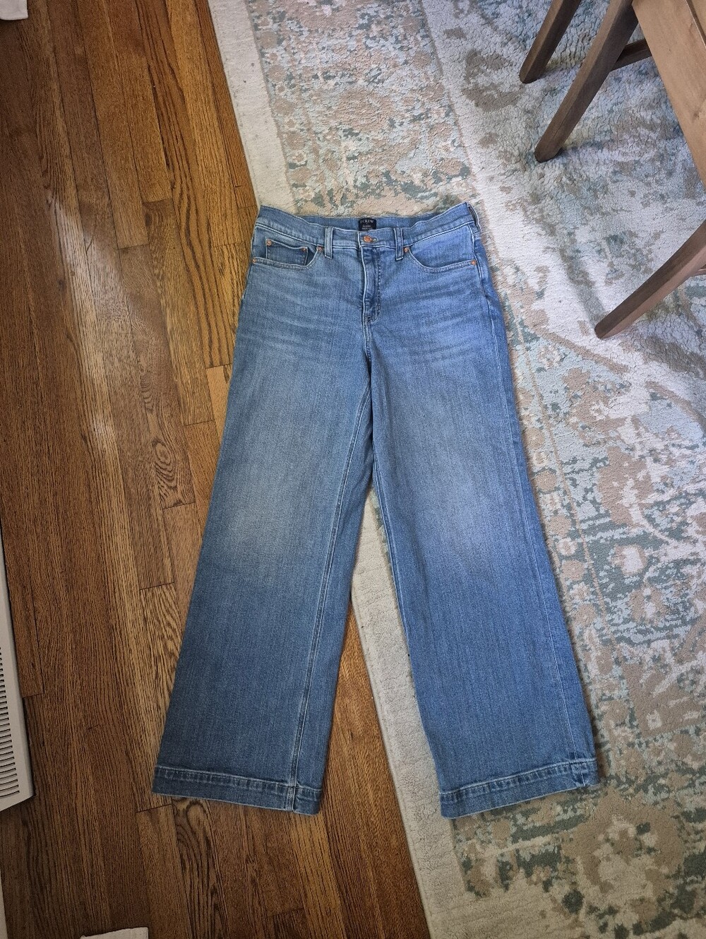 J Crew Full Length Wide Leg Sz 29 - Picture 3 of 4